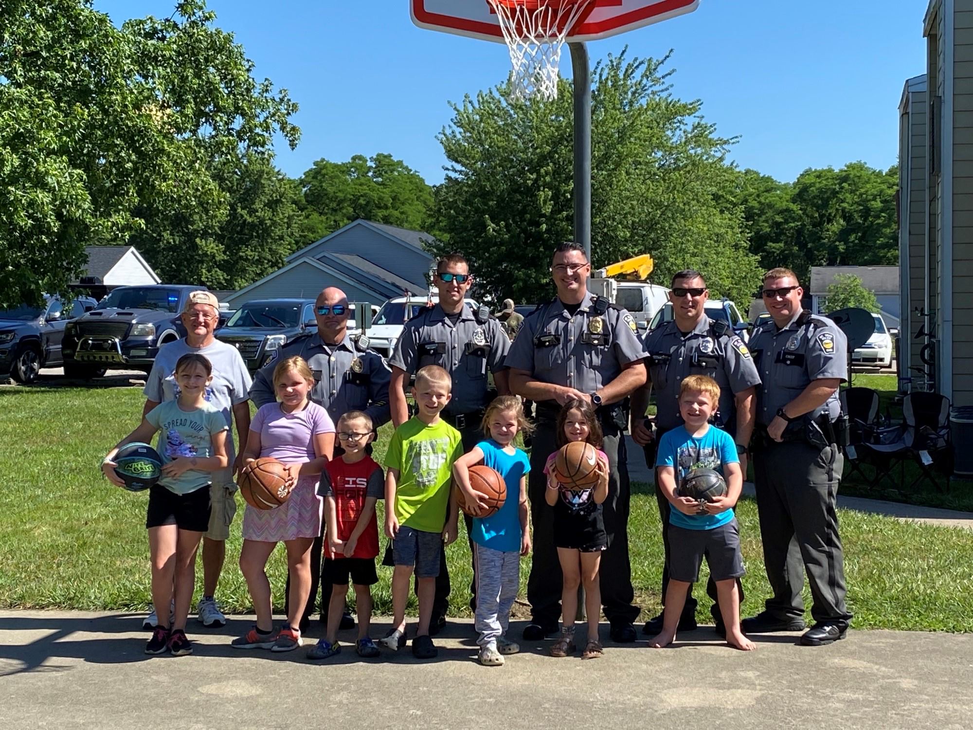 Mt. Orab PD Donates Basketball Equipment to Hyde Park West - Wallick ...